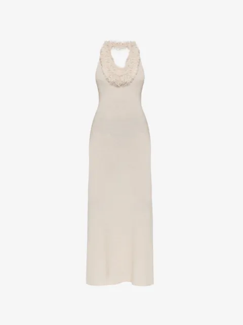 Aya Muse Wren halterneck maxi dress