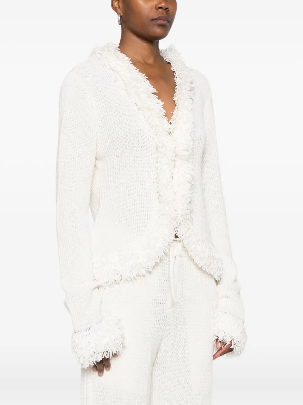 Aya Muse Mello Cardigan In Neutral