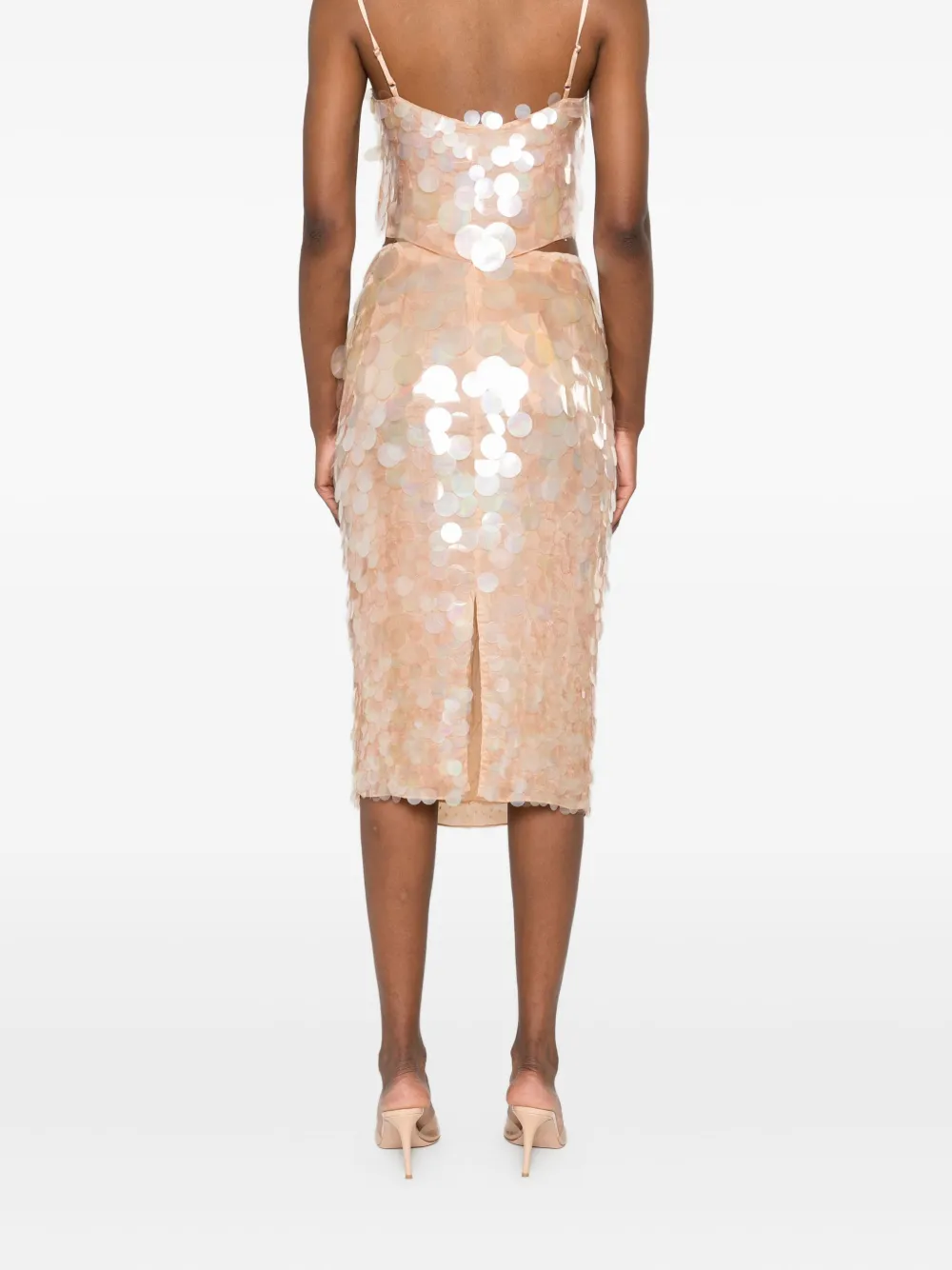 Retroféte Riley High-waisted Skirt In Pink