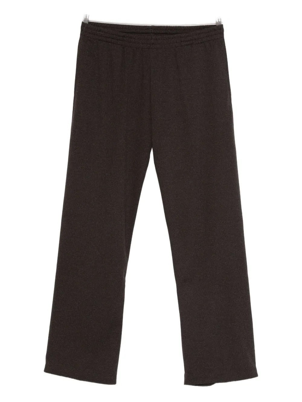 Our Legacy Pinstripe-pattern Trousers In Brown