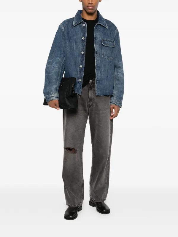 our legacy デニムジャケット OUR LEGACY ポケット デニムジャケット | ブルー | FARFETCH JP