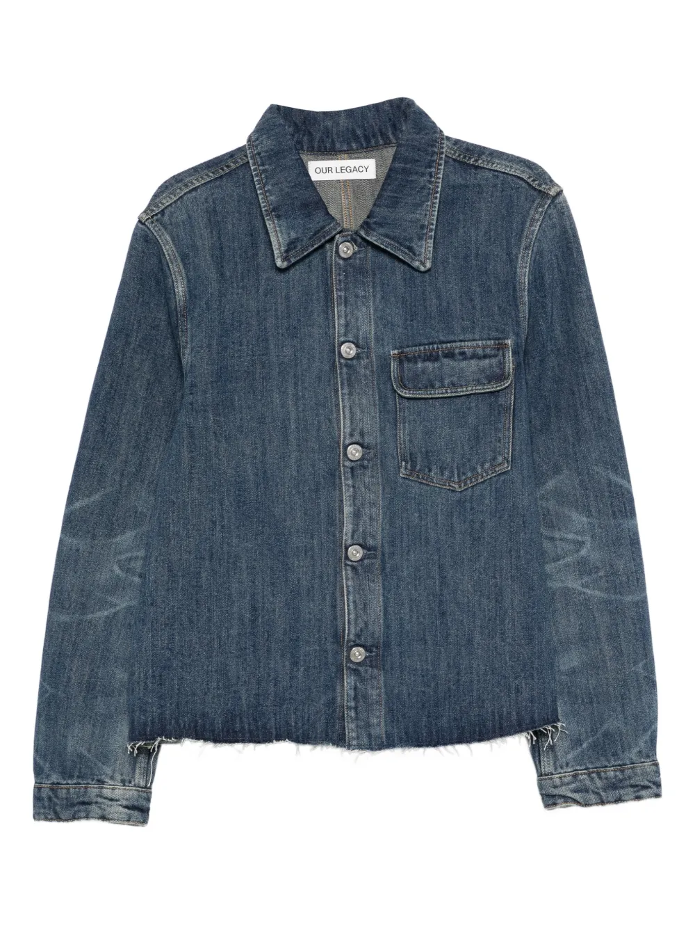 OUR LEGACY pocket denim jacket | Blue | Image 1