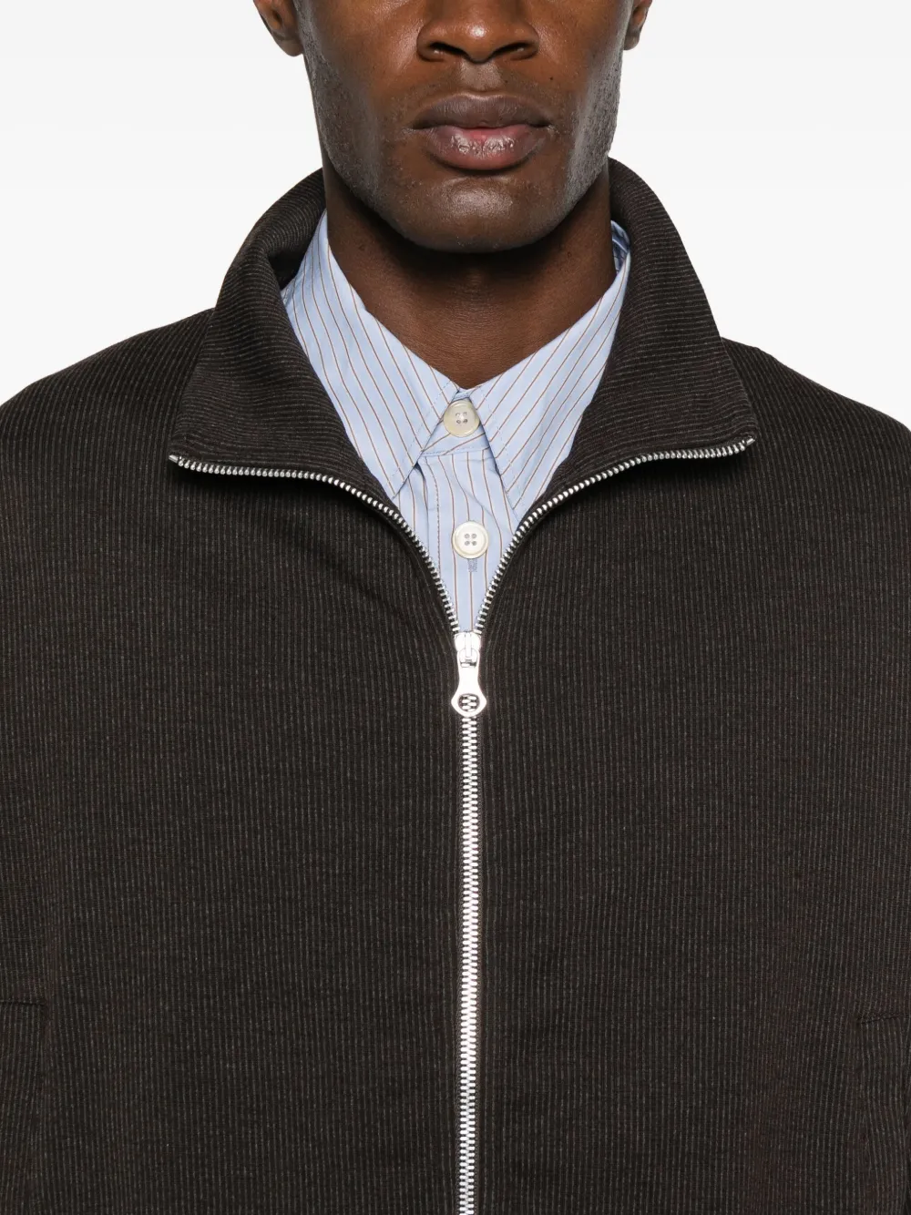 Our Legacy Pinstripe-pattern Jacket In Multi