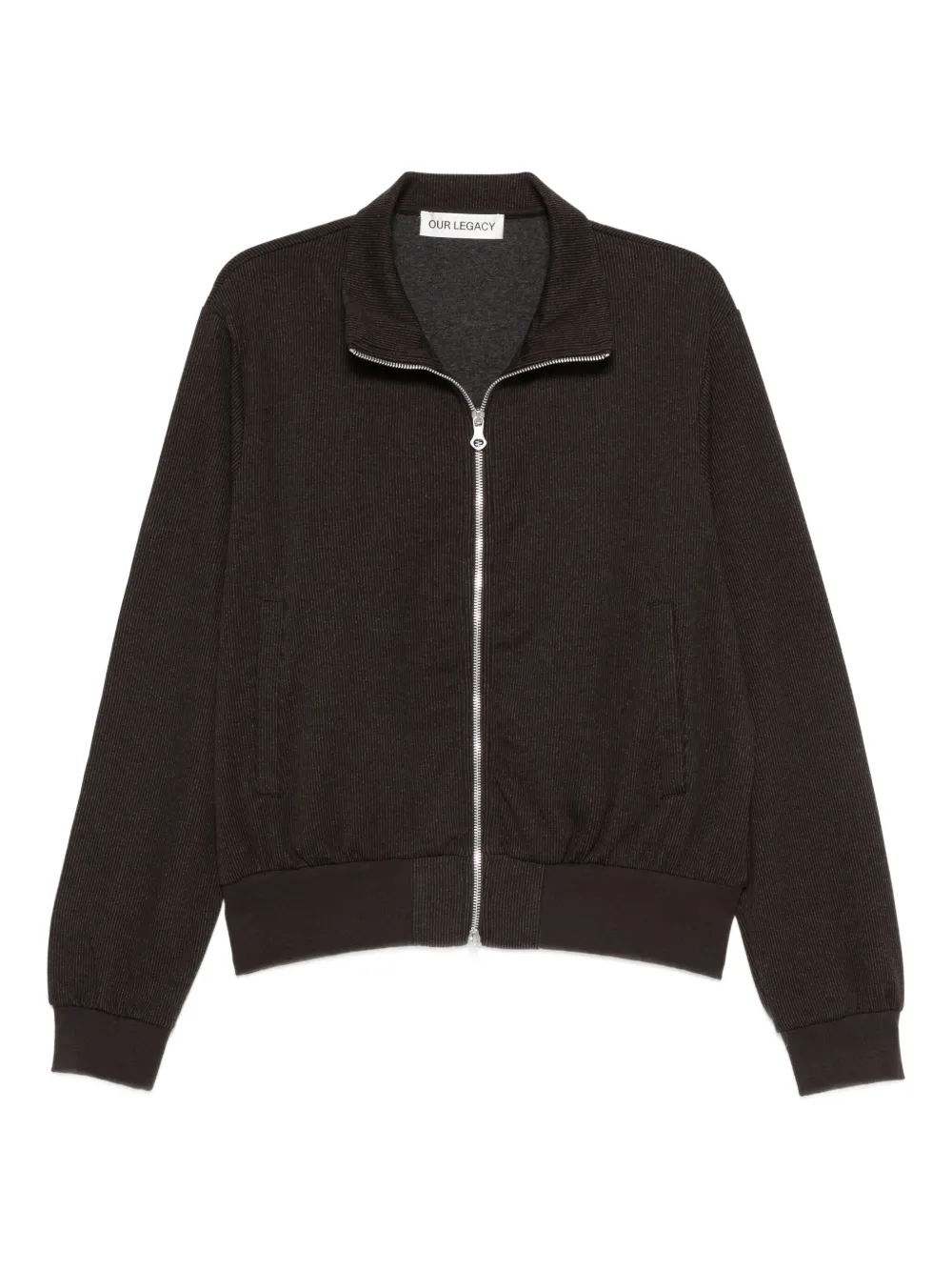 OUR LEGACY pinstripe-pattern jacket | Brown | Image 1