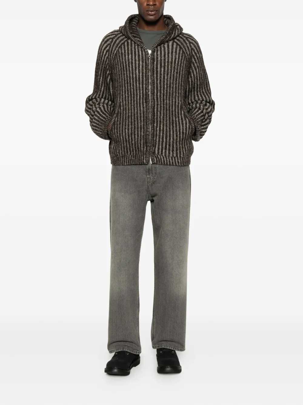 OUR LEGACY striped hooded cardigan | Cardigans | Image 2