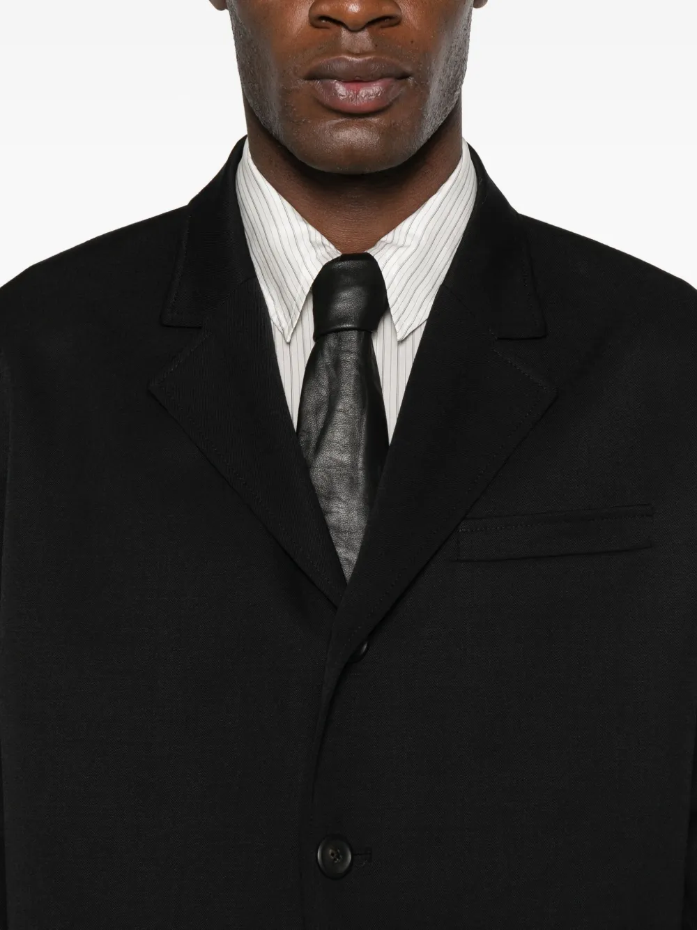 OUR LEGACY Gabardine blazer Zwart