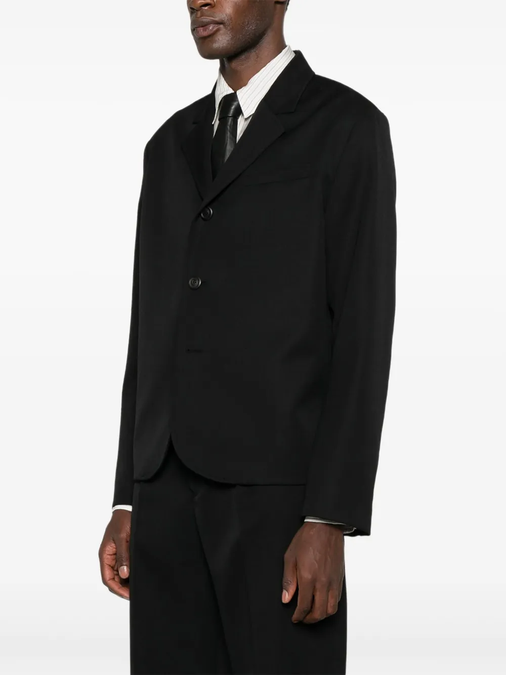 OUR LEGACY Gabardine blazer Zwart