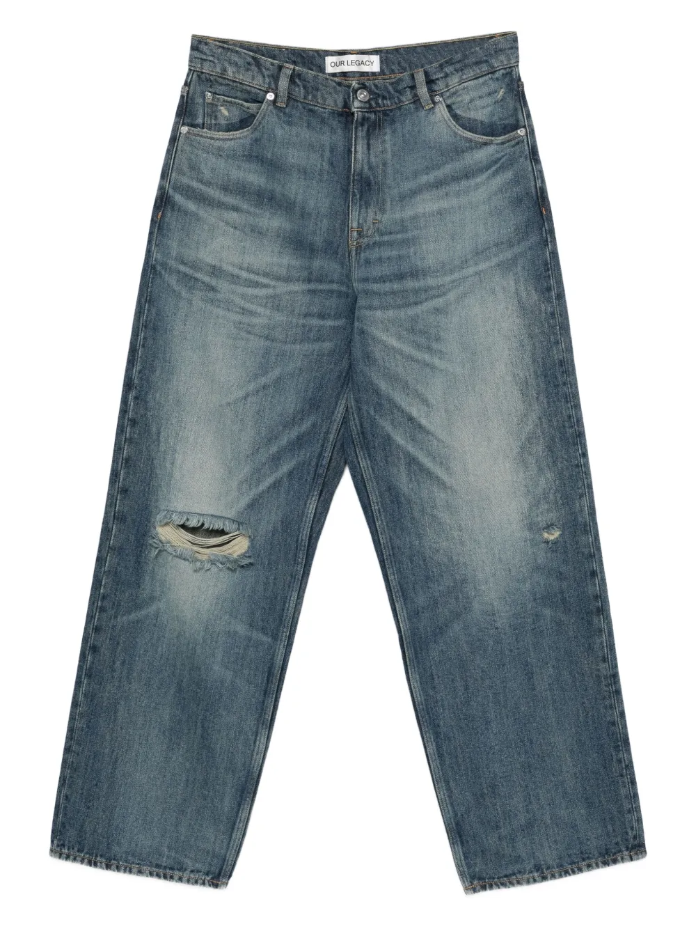 OUR LEGACY Vast Cut ripped jeans | Blue | Image 1