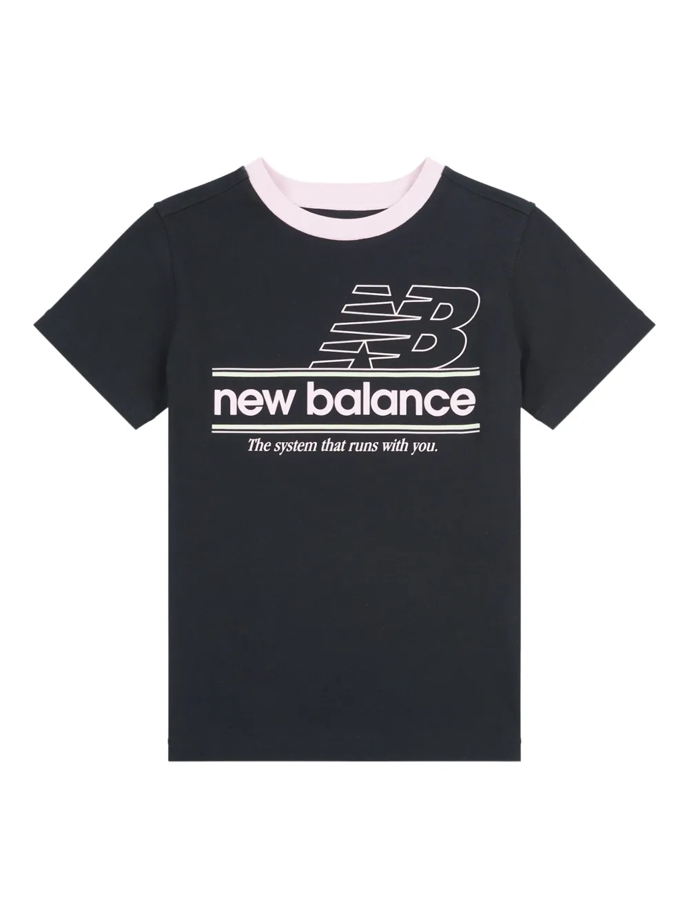 New Balance Kids ロゴ Tシャツ - ブラック New Balance Kids ロゴ Tシャツ - ブラック