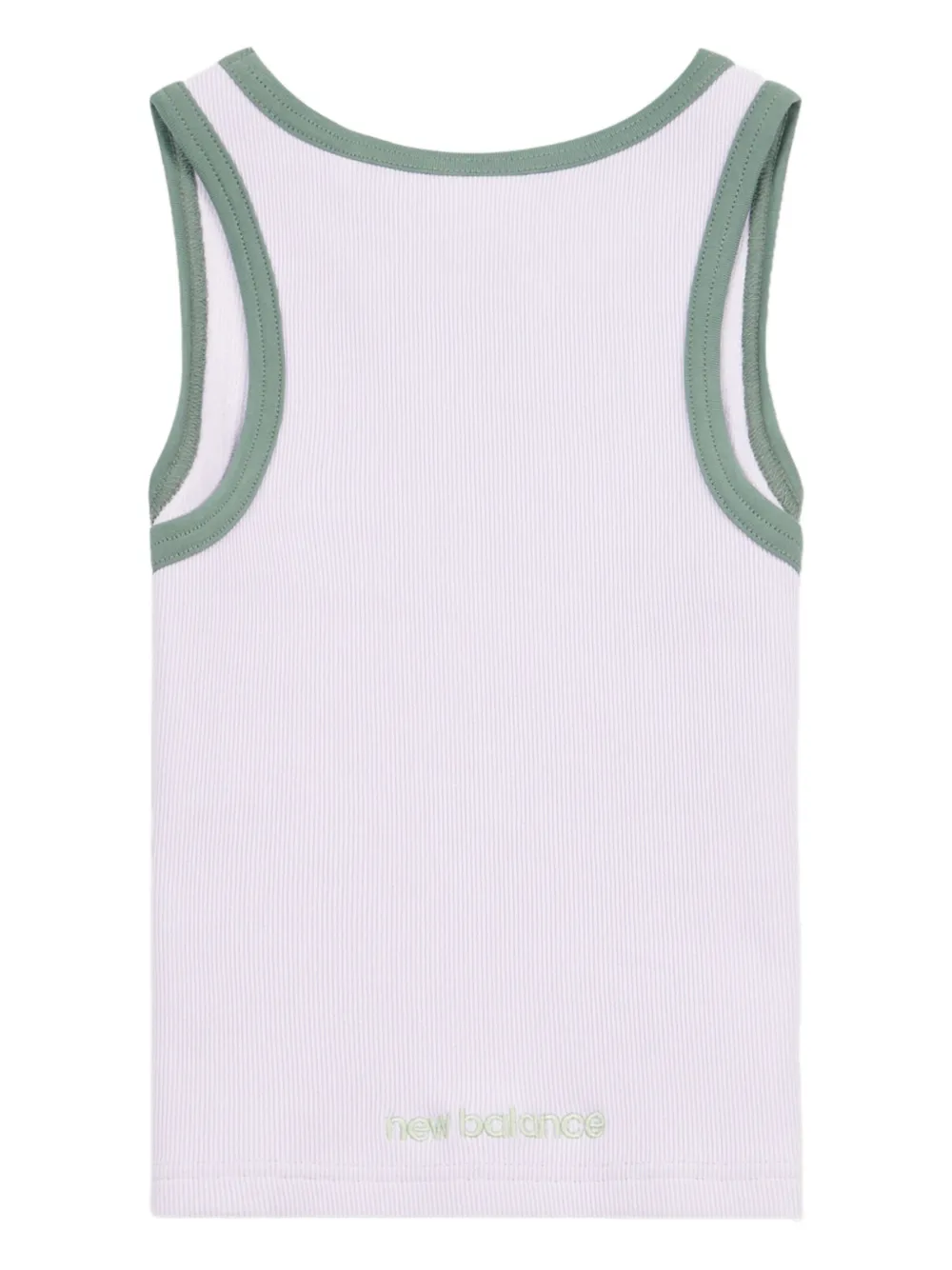 New Balance Kids Tanktop met geborduurd logo Paars