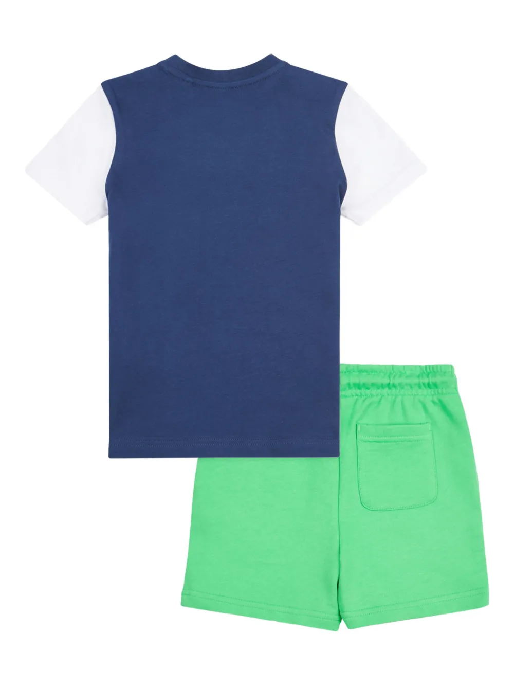 New Balance Kids Shorts set met logoprint Wit