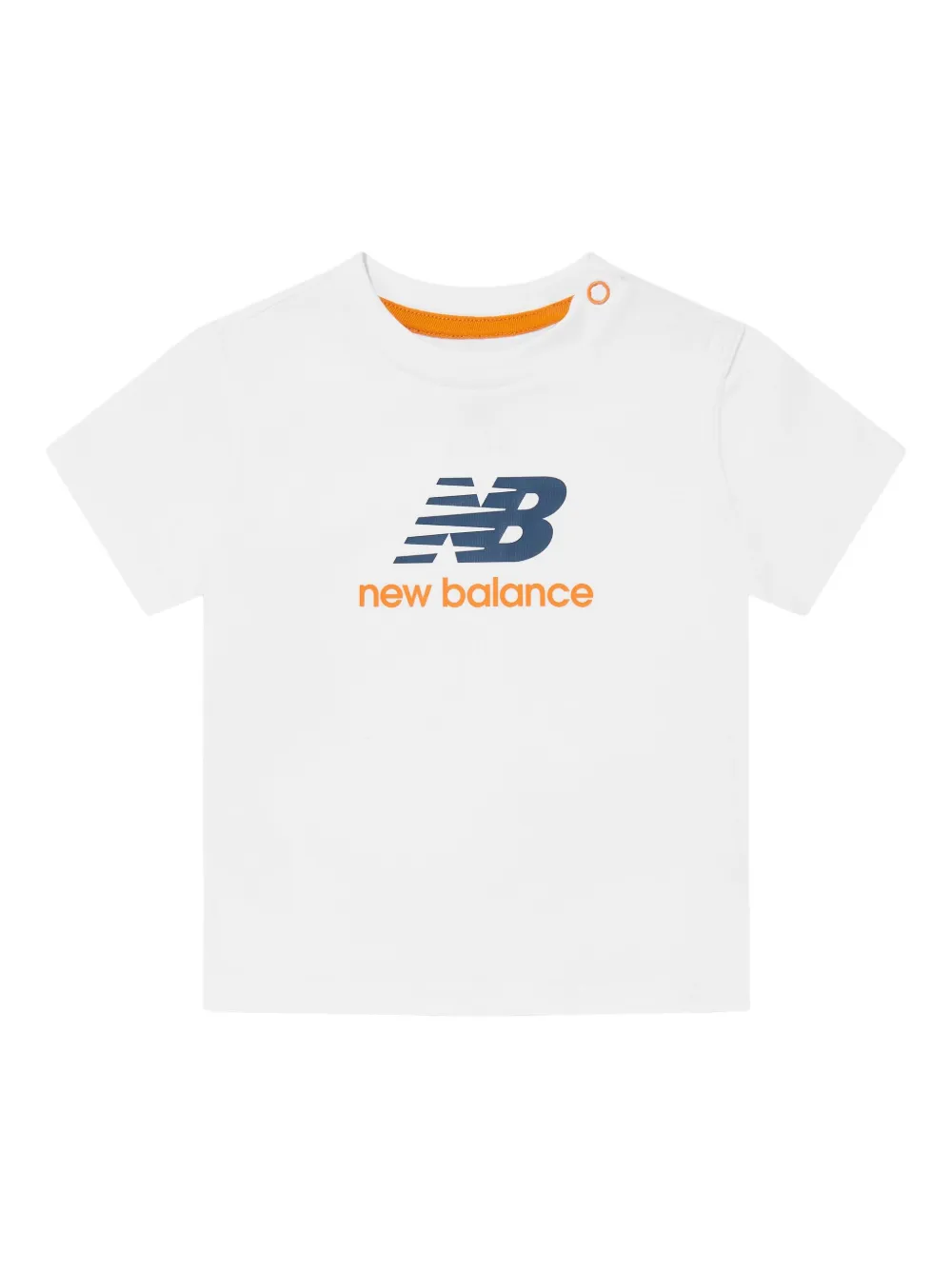 New Balance Kids Trainingspak met logoprint Blauw