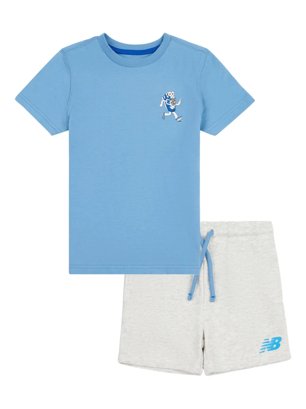 New Balance Kids ロゴ Tシャツ - ブルー New Balance Kids ロゴ Tシャツ - ブルー