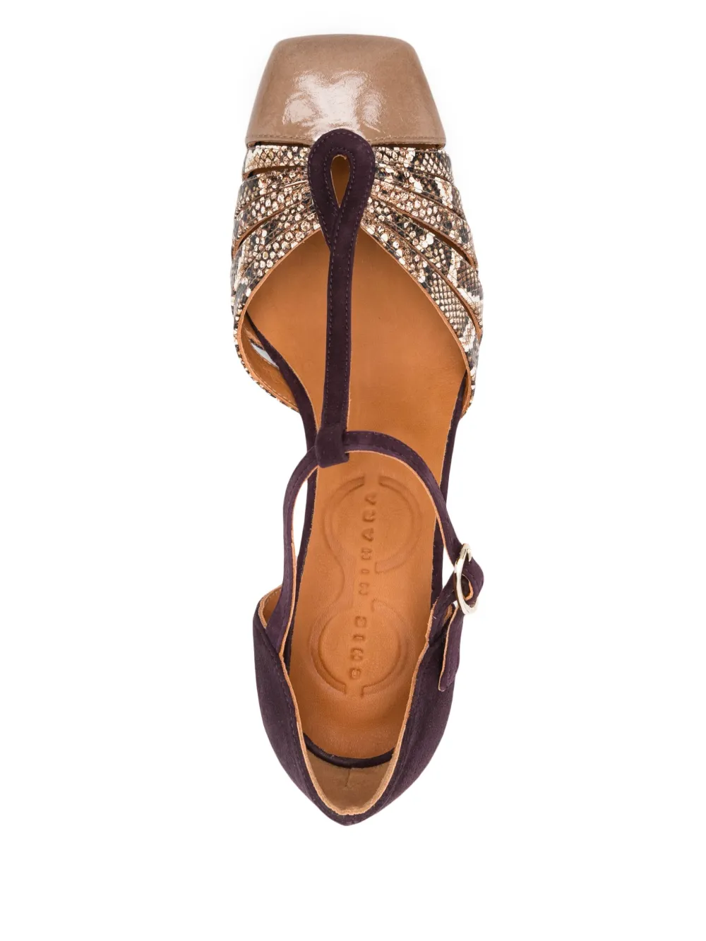 Chie Mihara 50mm Vudui pumps Brown