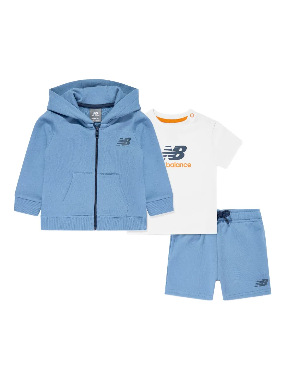 New Balance Kids トラックスーツ - ブルー New Balance Kids トラックスーツ - ブルー