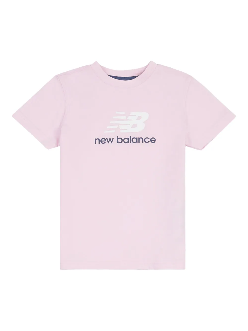 New Balance Kids Shorts set met logoprint Roze