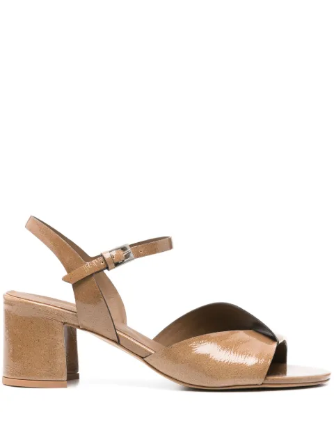 Del Carlo Sandalen aus Lackleder 60mm
