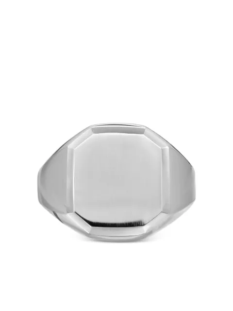 David Yurman sterling silver Streamline® Signet ring