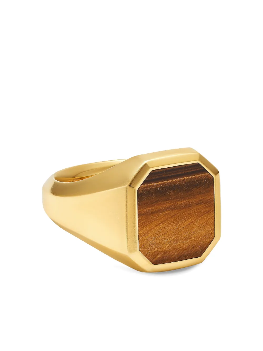 David Yurman 18k Yellow Gold Streamline® Signet Ring In Gold