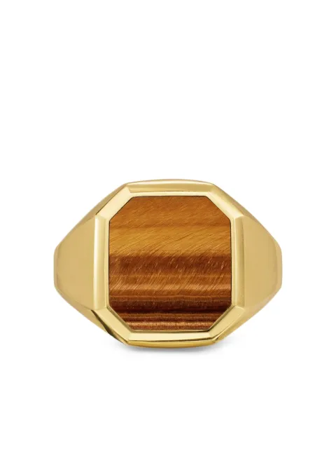 David Yurman 18K yellow gold Streamline® signet ring