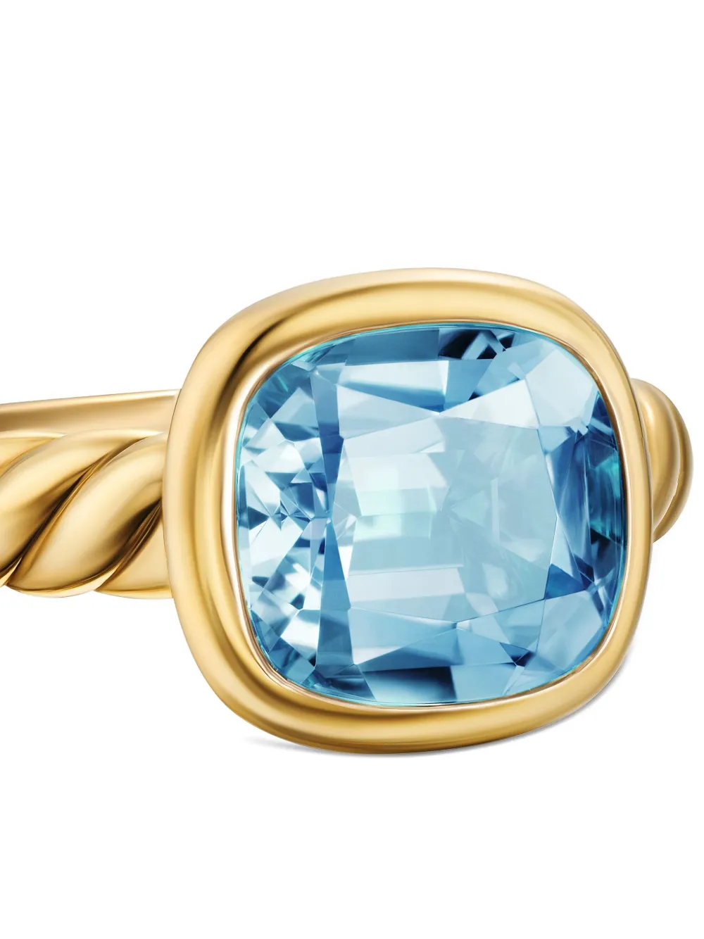 David Yurman DY 머서® 18K 옐로 골드 토파즈 링 | 골드 톤 | FARFETCH KR