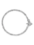 David Yurman sterling silver DY Mercer® Petite Toggle Chain diamond necklace