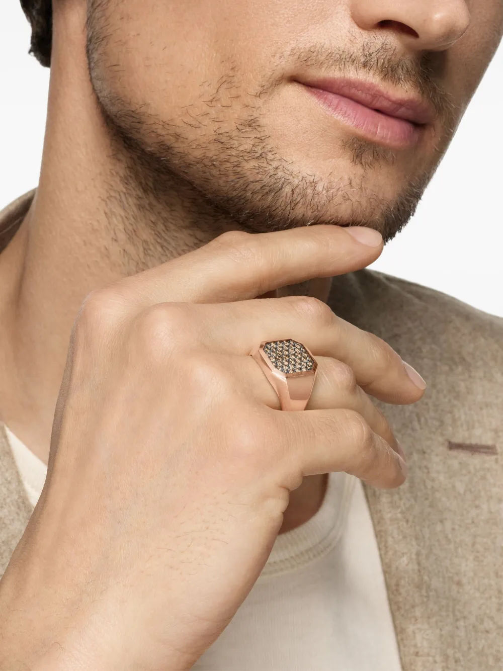 David Yurman anillo Streamline® en oro rosa de 18kt | Image 2