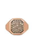 David Yurman 18K rose gold Streamline® signet ring - Pink