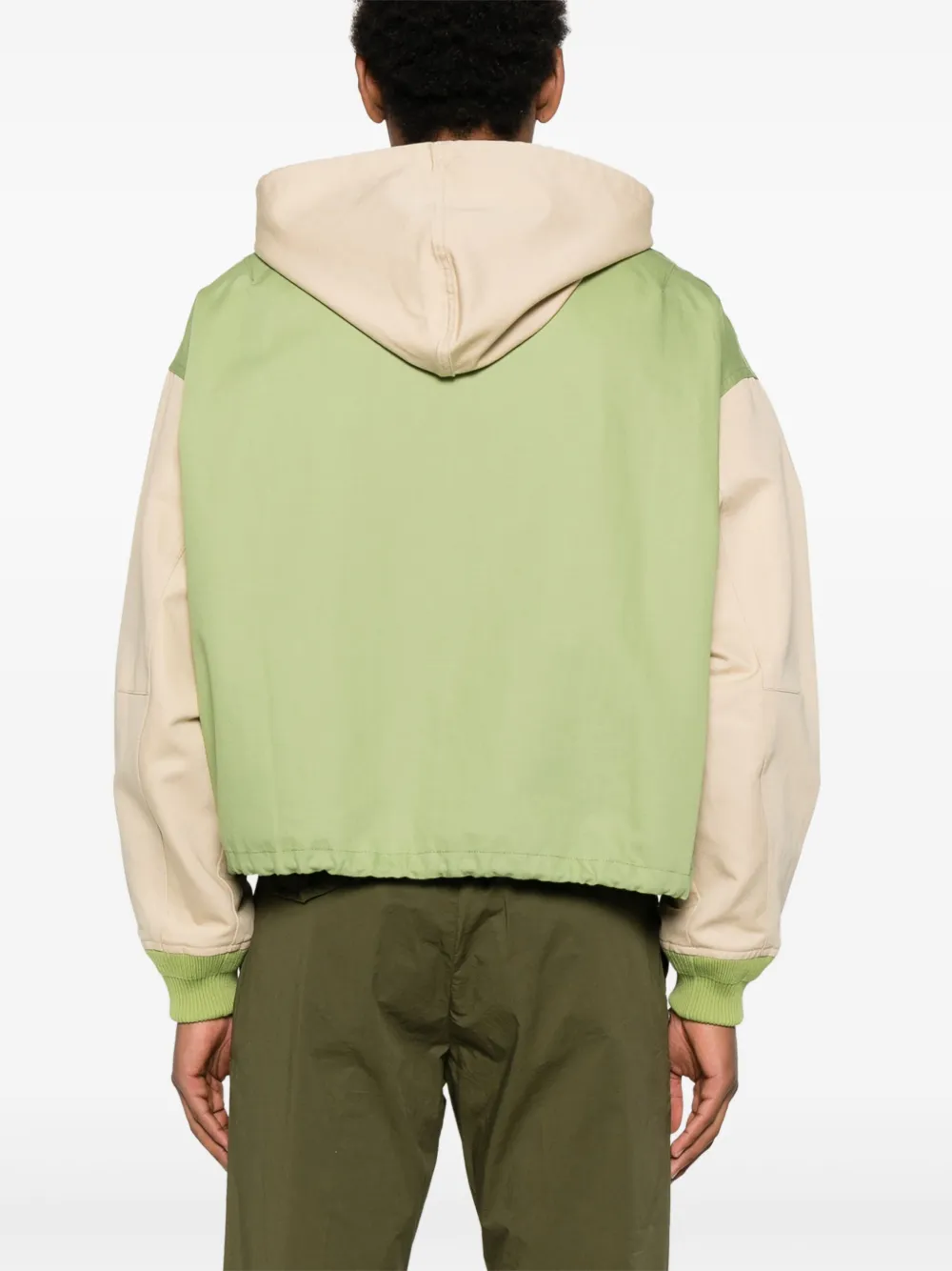 Kenzo Jack van katoenblend Groen