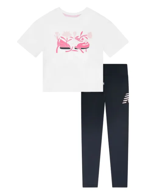 New Balance Kids set de pantalones con logo estampado
