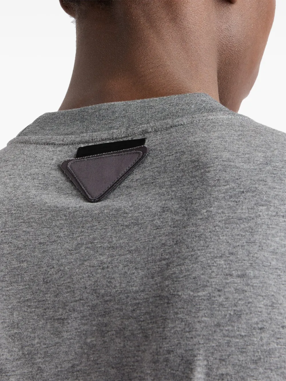 Prada Katoenen T-shirt Grijs