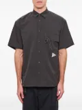 and Wander short-sleeve utility shirt - Grey