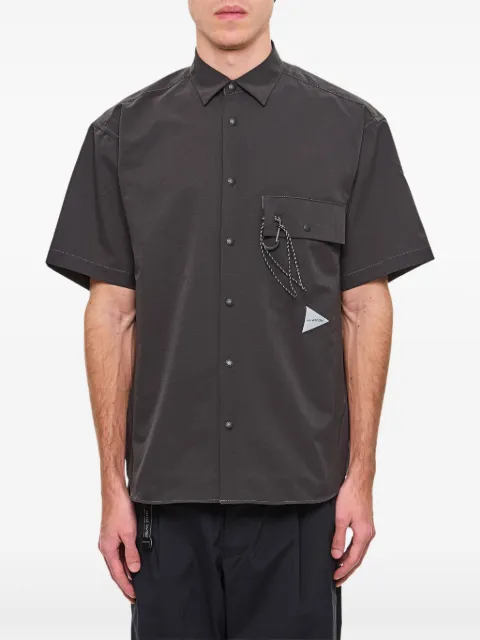 and Wander camisa utility manga corta