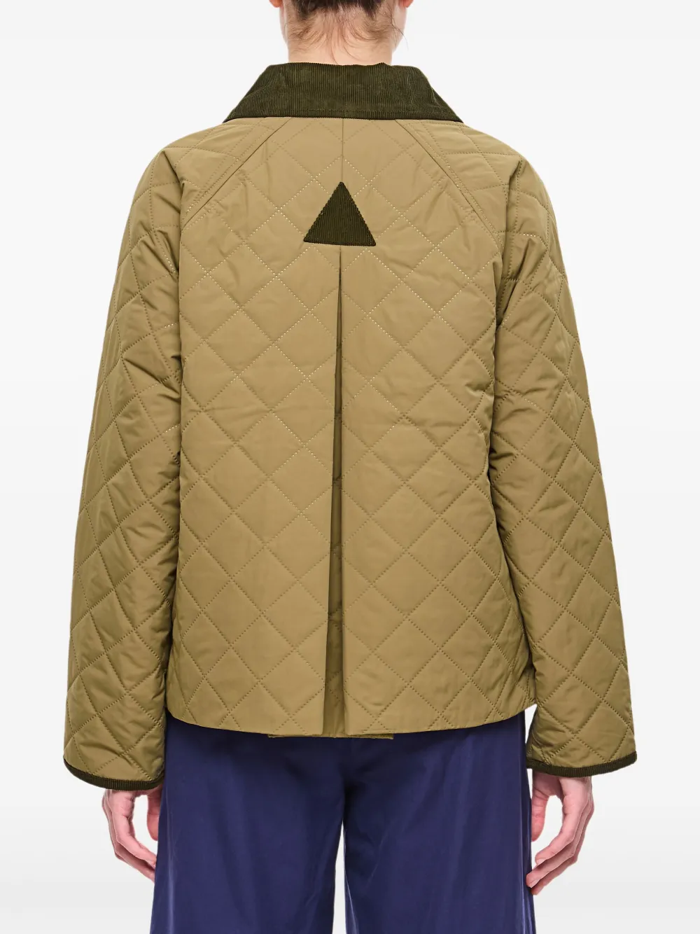 Barbour Gewatteerd donsjack Groen