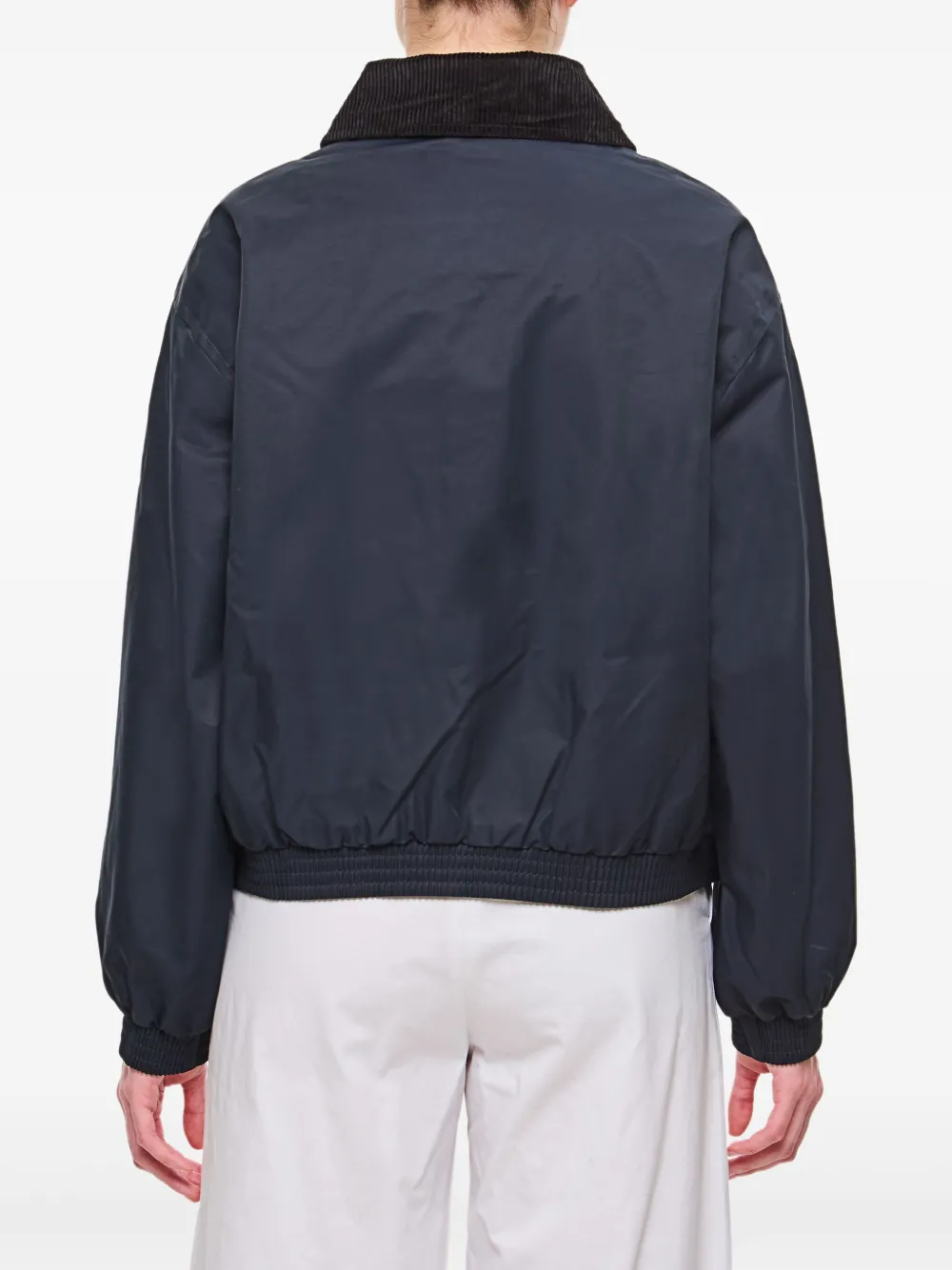 Barbour x Alexa Chung waterproof bomberjack Blauw