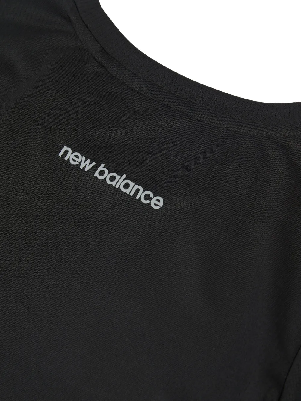 New Balance Kids T-shirt met logoprint Zwart