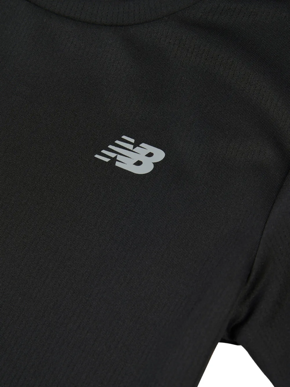 New Balance Kids T-shirt met logoprint Zwart
