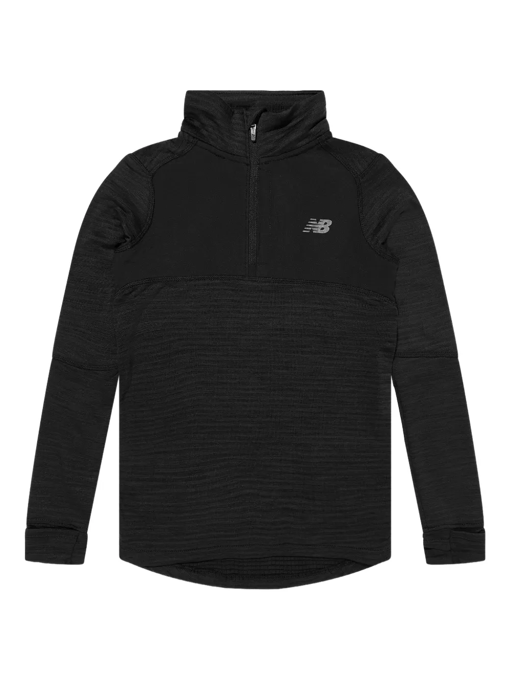 New Balance Kids ロゴ スウェットシャツ - ブラック New Balance Kids ロゴ スウェットシャツ - ブラック