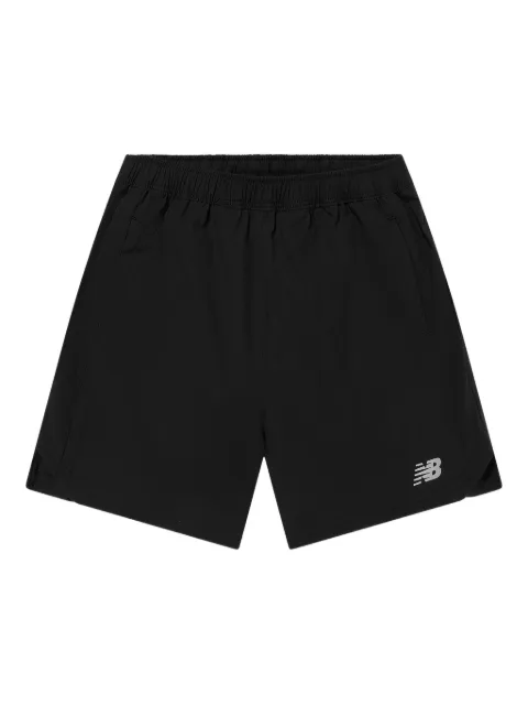 New Balance Kids shorts con logo estampado