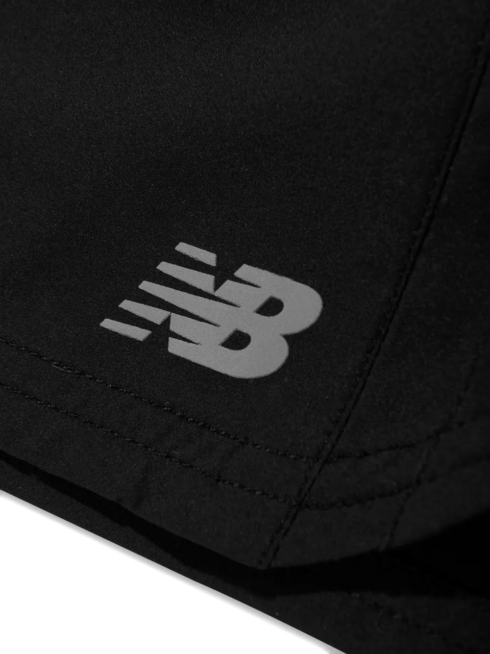 New Balance Kids Shorts met logoprint Zwart