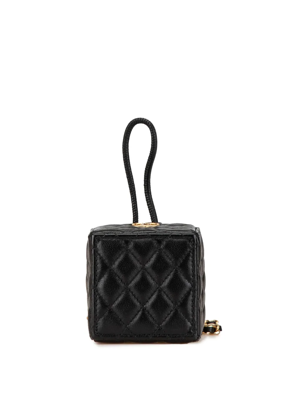 VINTAGE●CHANEL●ドローストリングバケットバッグ カーフスキン CHANEL Pre-Owned 2021 ミニ マトラッセ カーフスキン ドロー