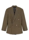 Phoebe Philo double-breasted blazer - Brown