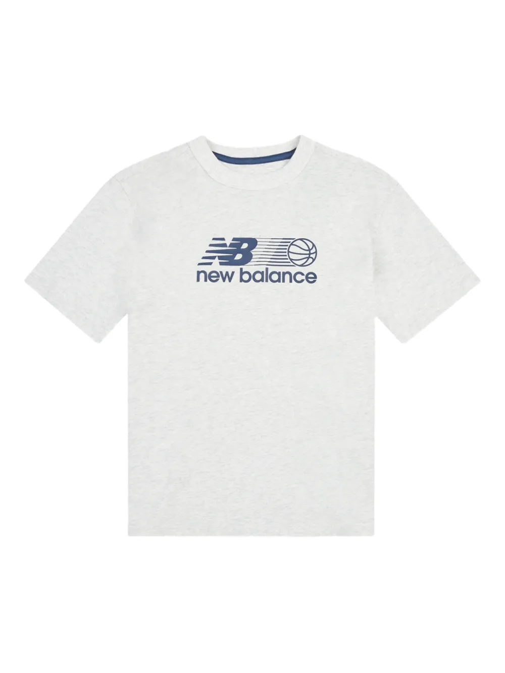 New Balance Kids T-shirt met logoprint Grijs
