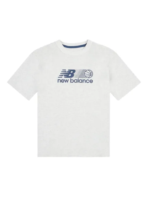 New Balance Kids تيشيرت بطبعة شعار الماركة