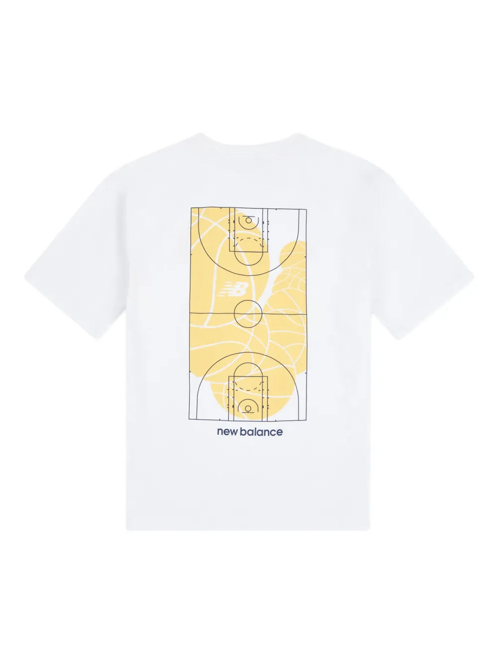 New Balance Kids T-shirt met logoprint Wit