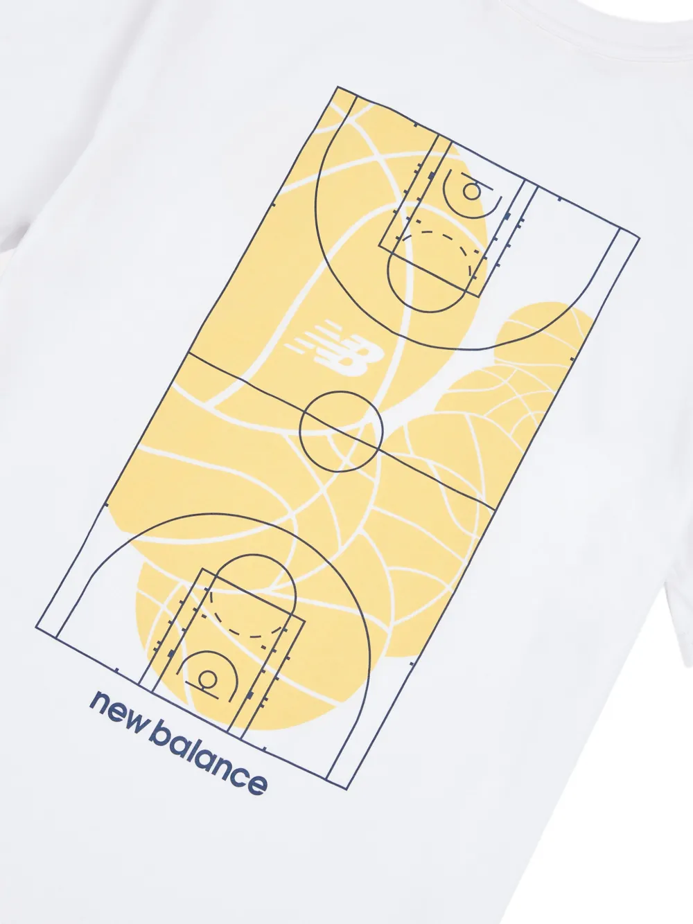 New Balance Kids T-shirt met logoprint Wit