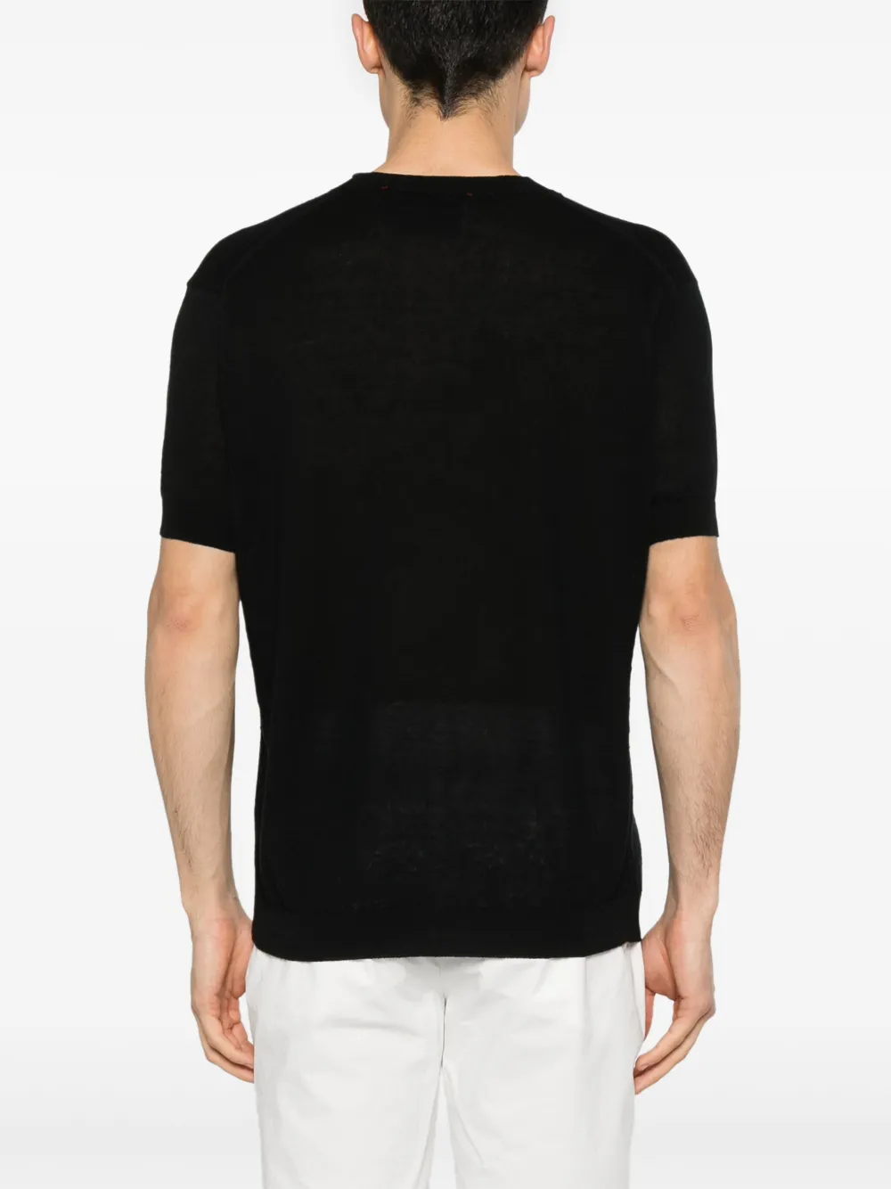 AMARANTO FINE-KNIT TOP