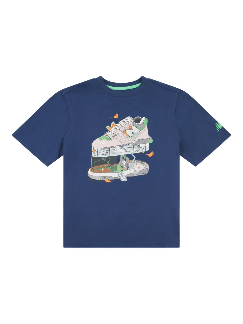 New Balance Kids グラフィック Tシャツ - ブルー New Balance Kids グラフィック Tシャツ - ブルー
