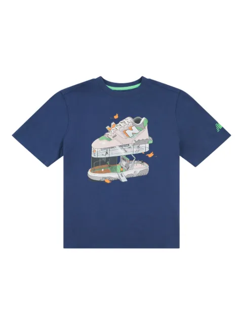 New Balance Kids تيشيرت بطبعة جرافيك