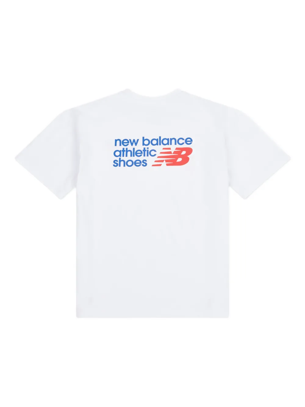 New Balance Kids T-shirt met logoprint Wit